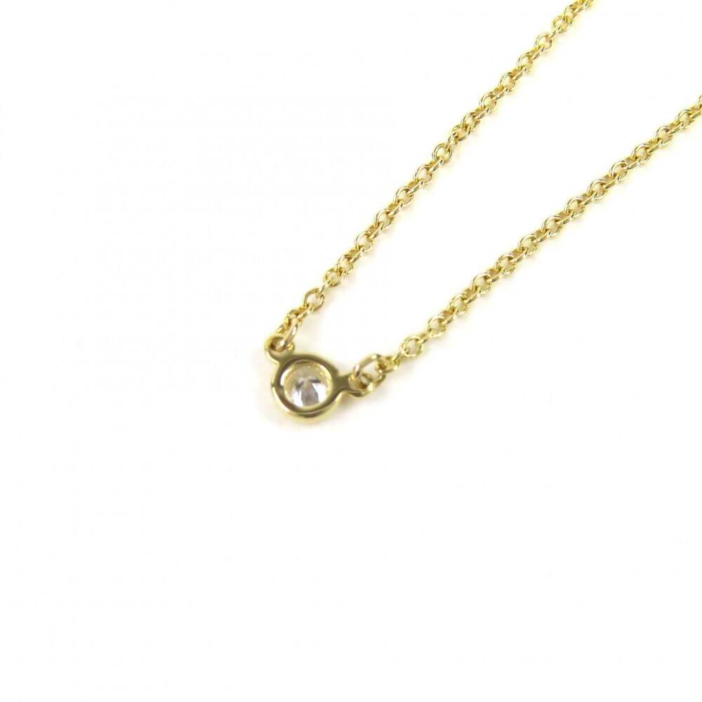 TIFFANY&Co. Tiffany & Co. Elsa Peretti By the Yard Necklace, 18K Gold, 0.05ct... - Picture 4 of 7